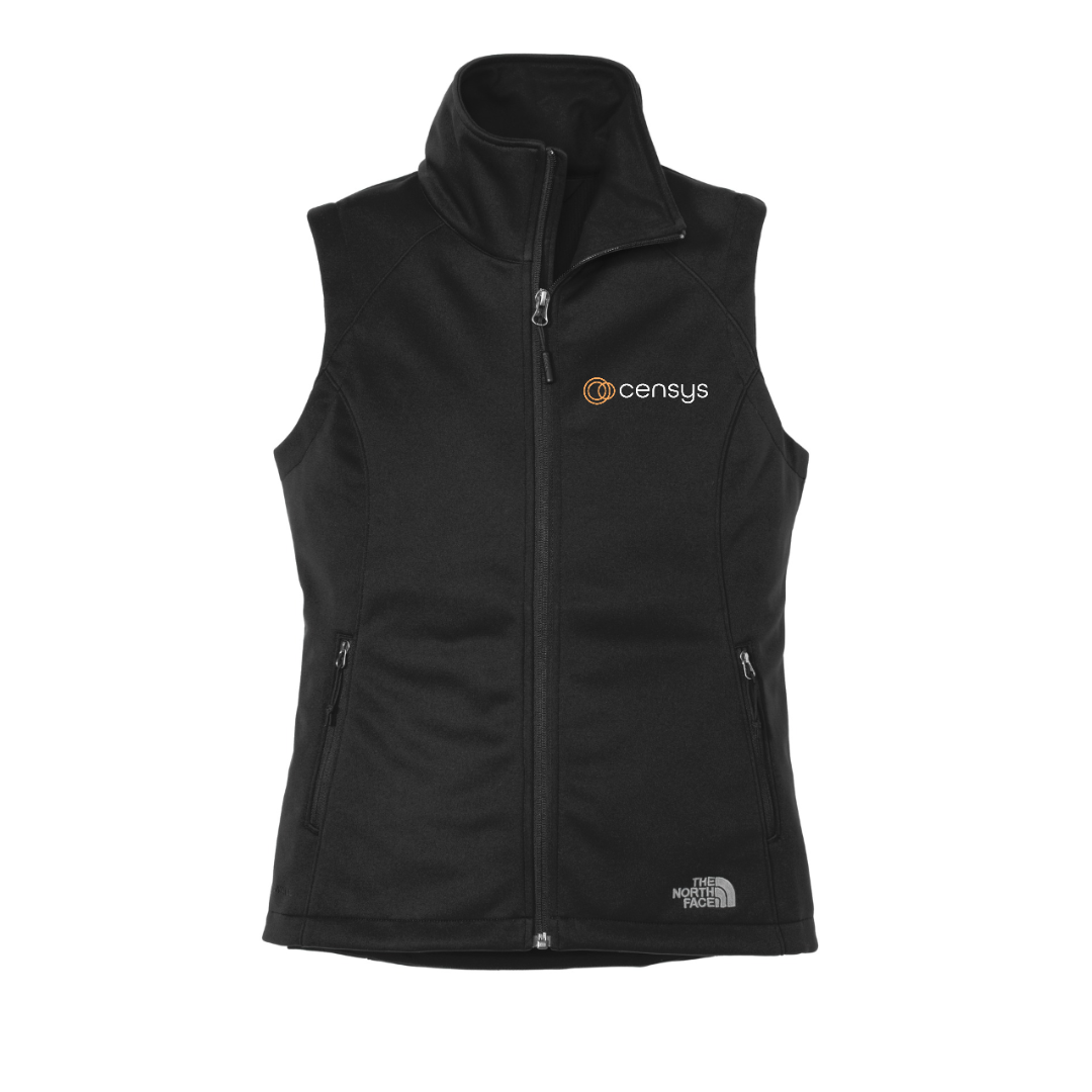 Women's Black North Face Ridgewall Soft Shell Vest