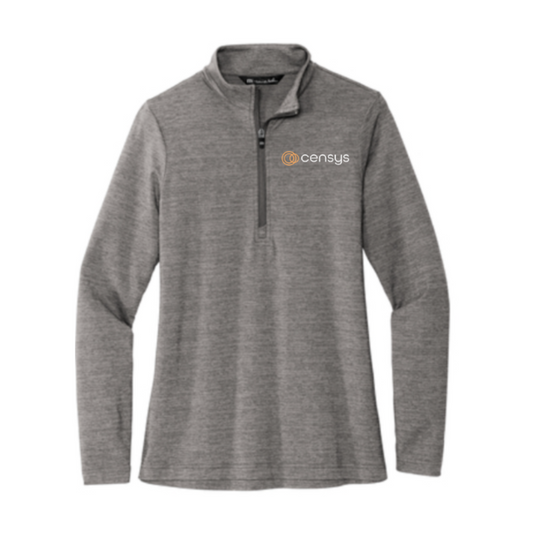 Women's Grey Travis Matthew 1/4 Zip